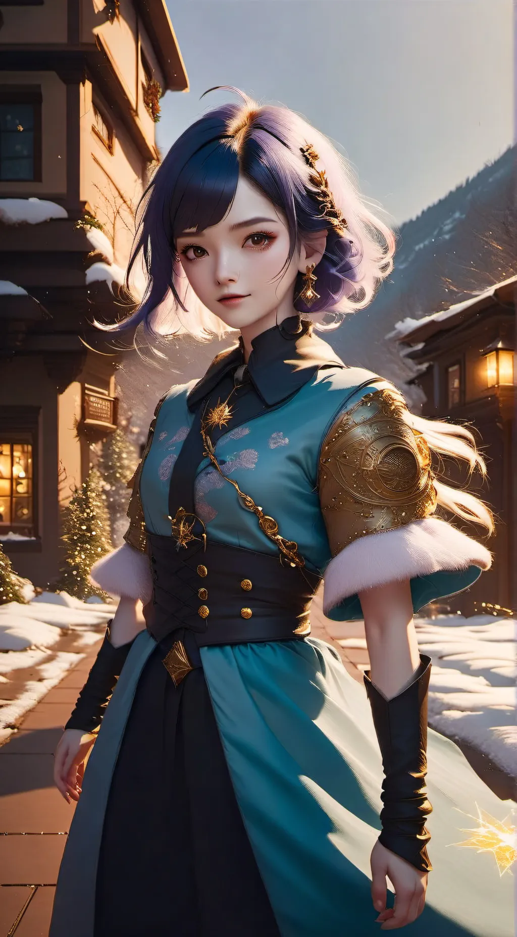 ai character: Elsa background