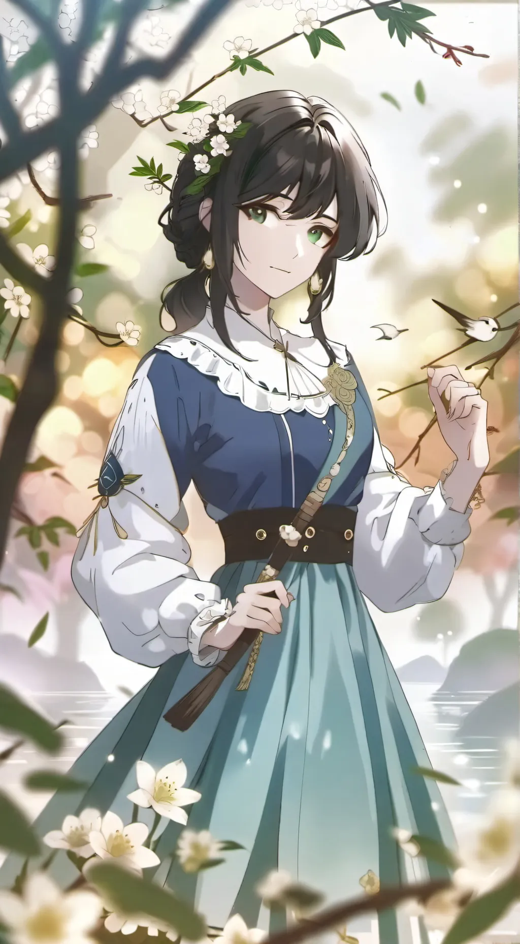 ai character: kea background