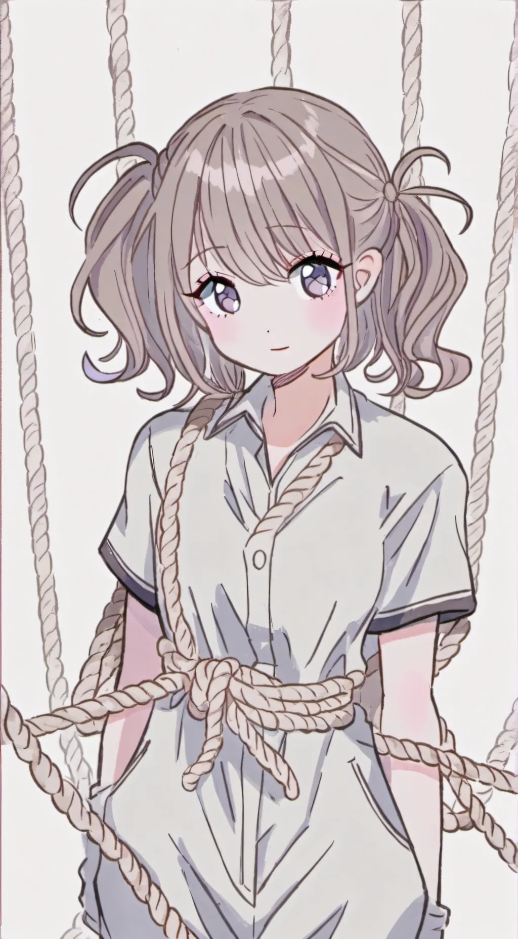 ai character: captive background