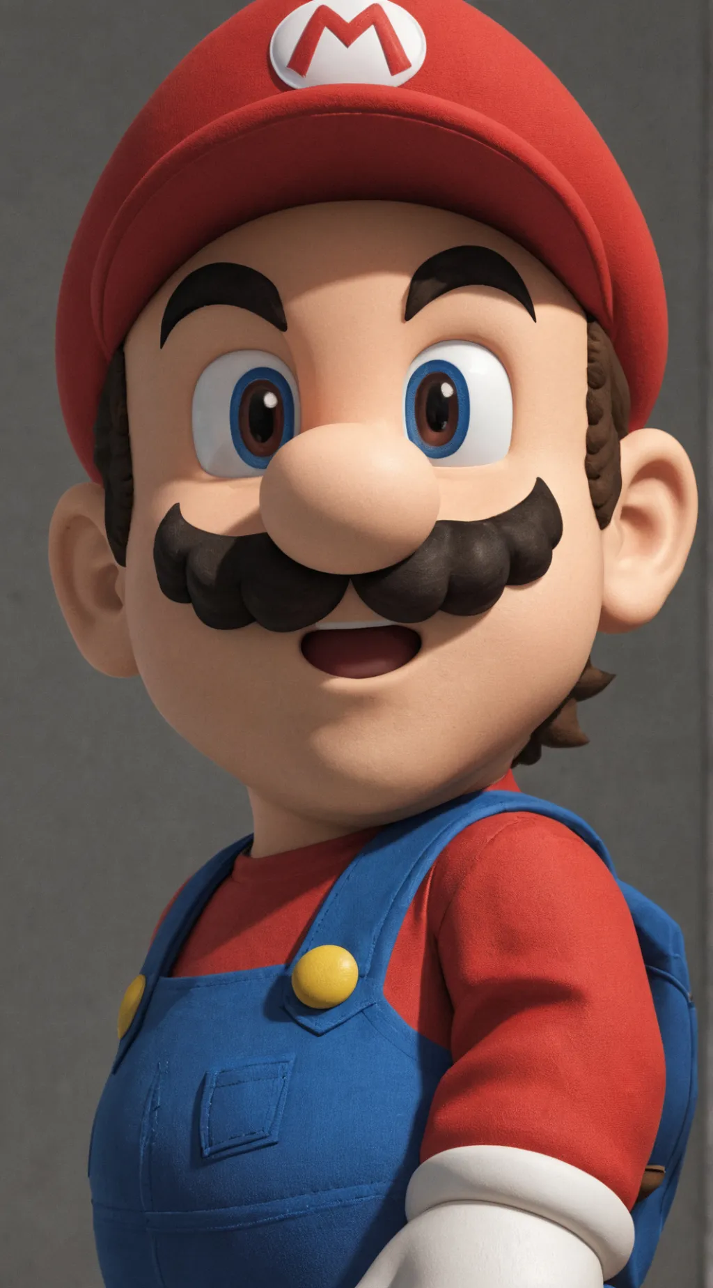 ai character: Mario  background