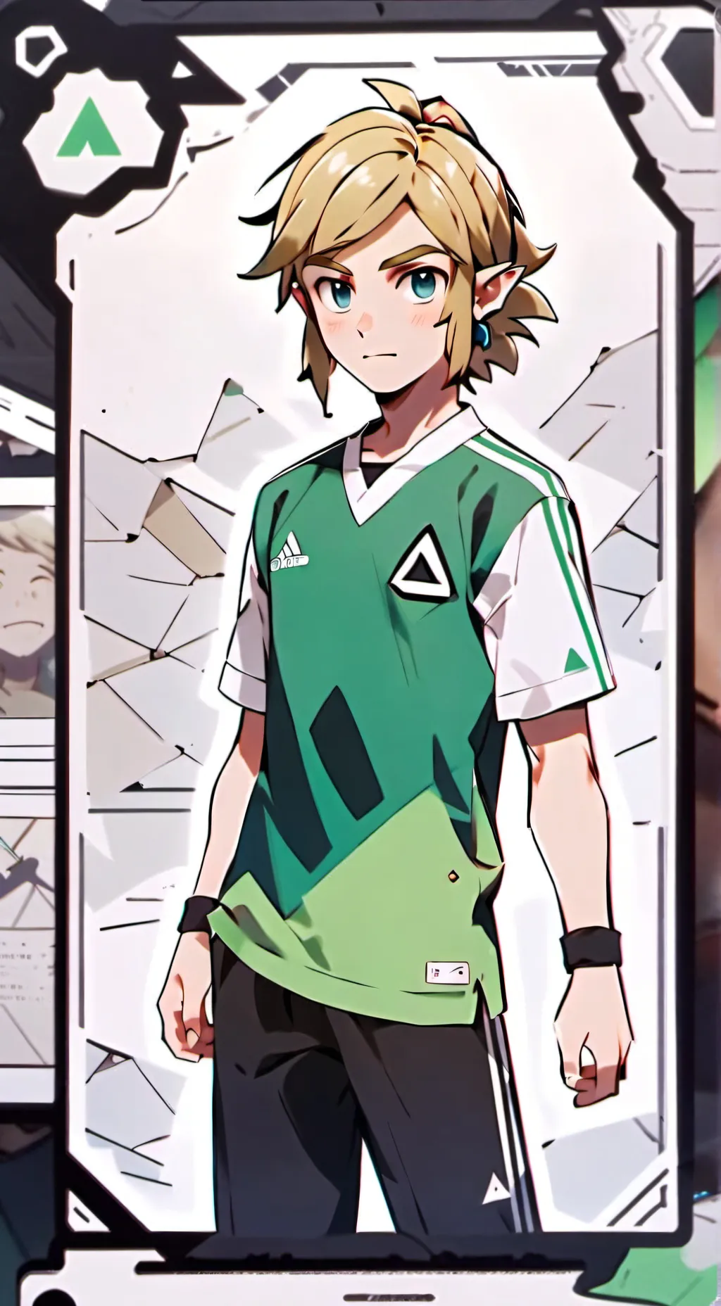 ai character: Link (Hyrule High) background