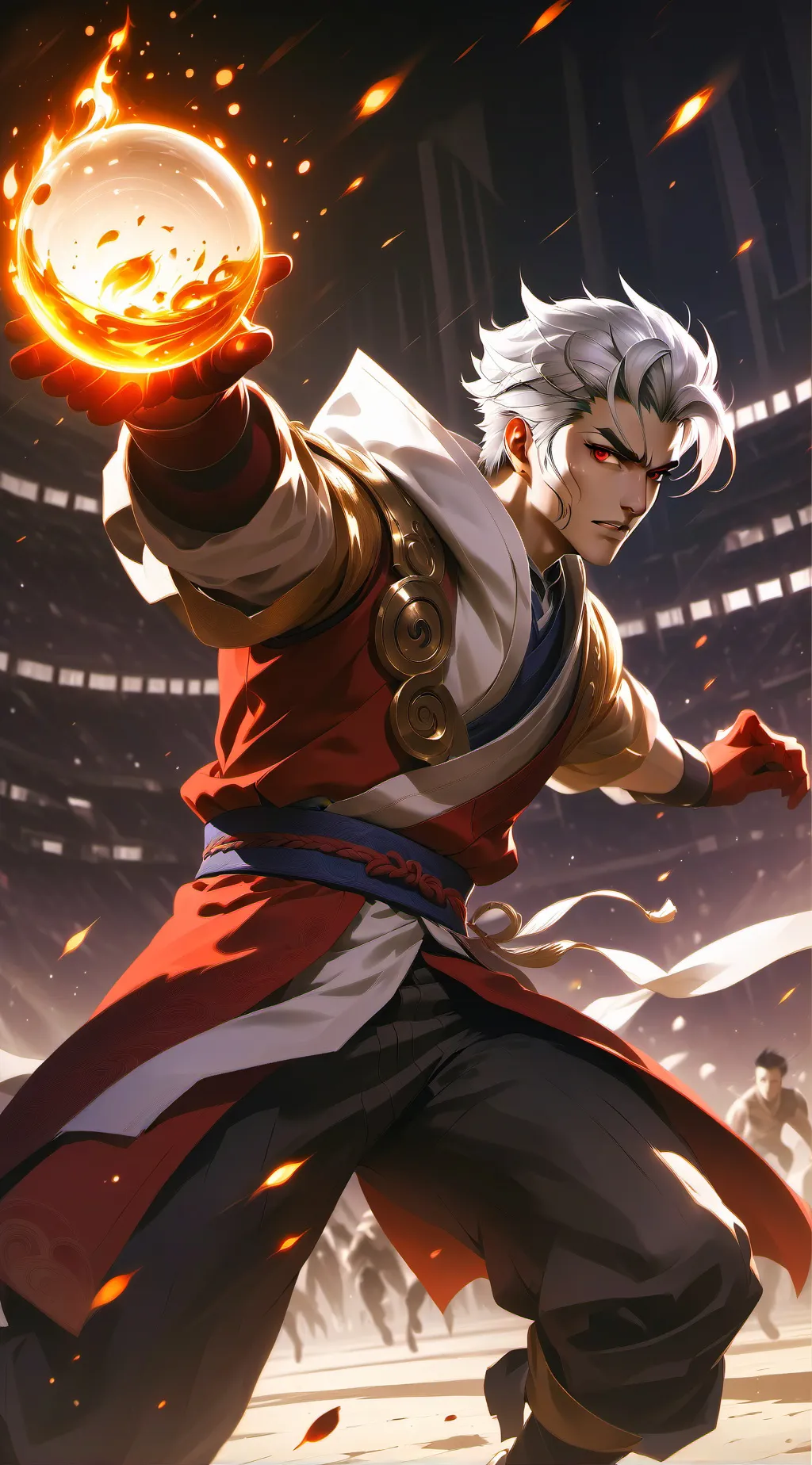 ai character: Gojo background