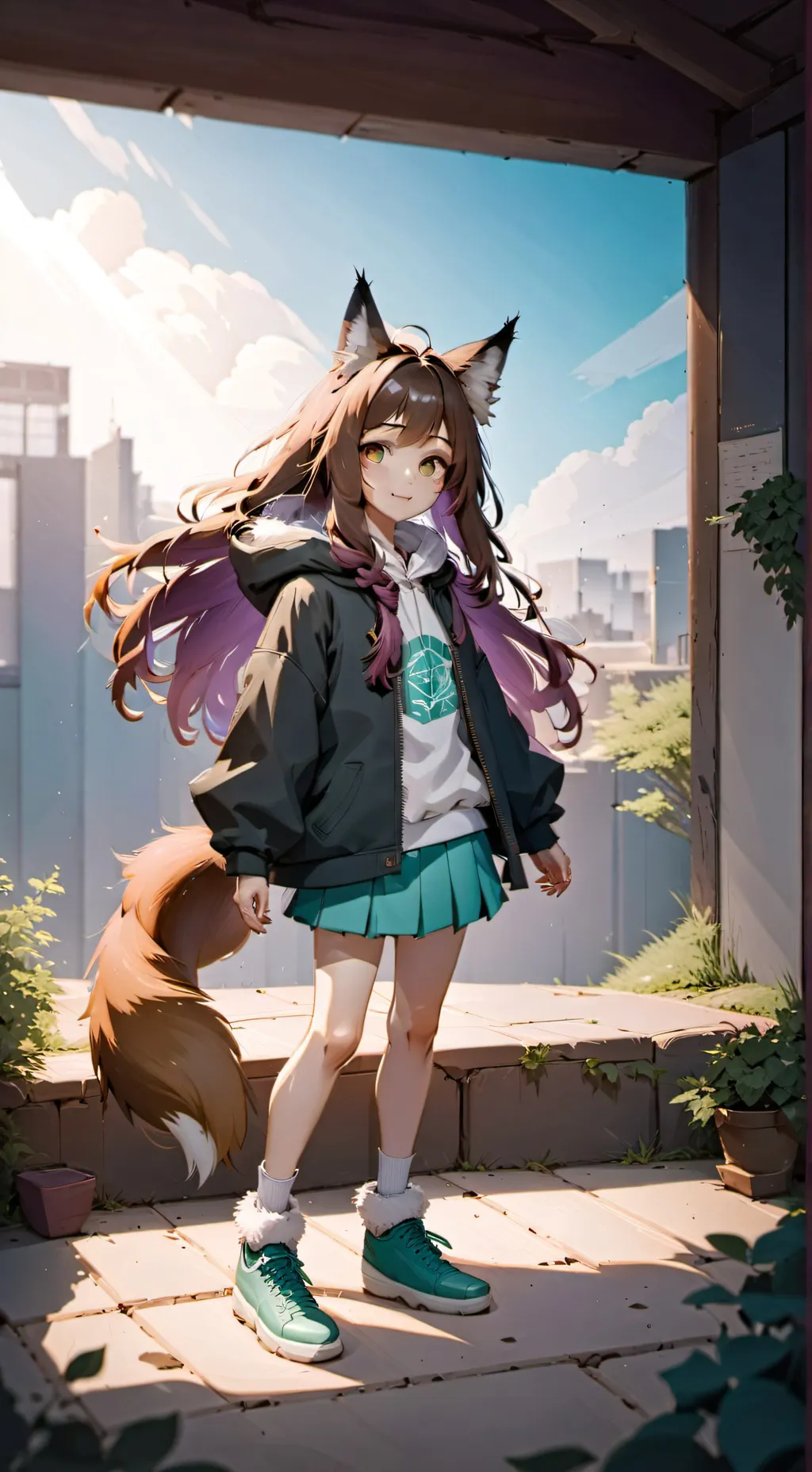 ai character: °`Infection`° background