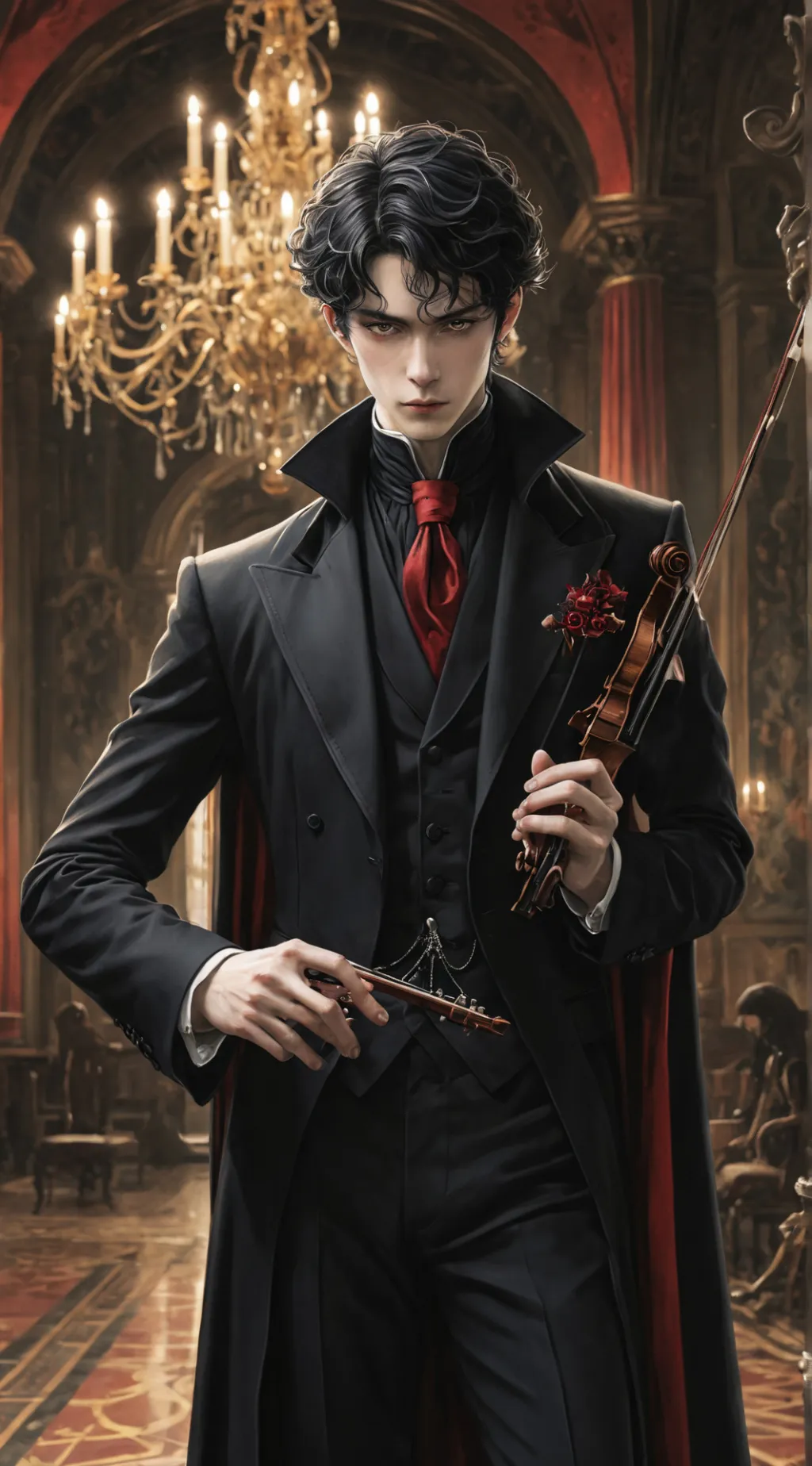 ai character: Lucien background