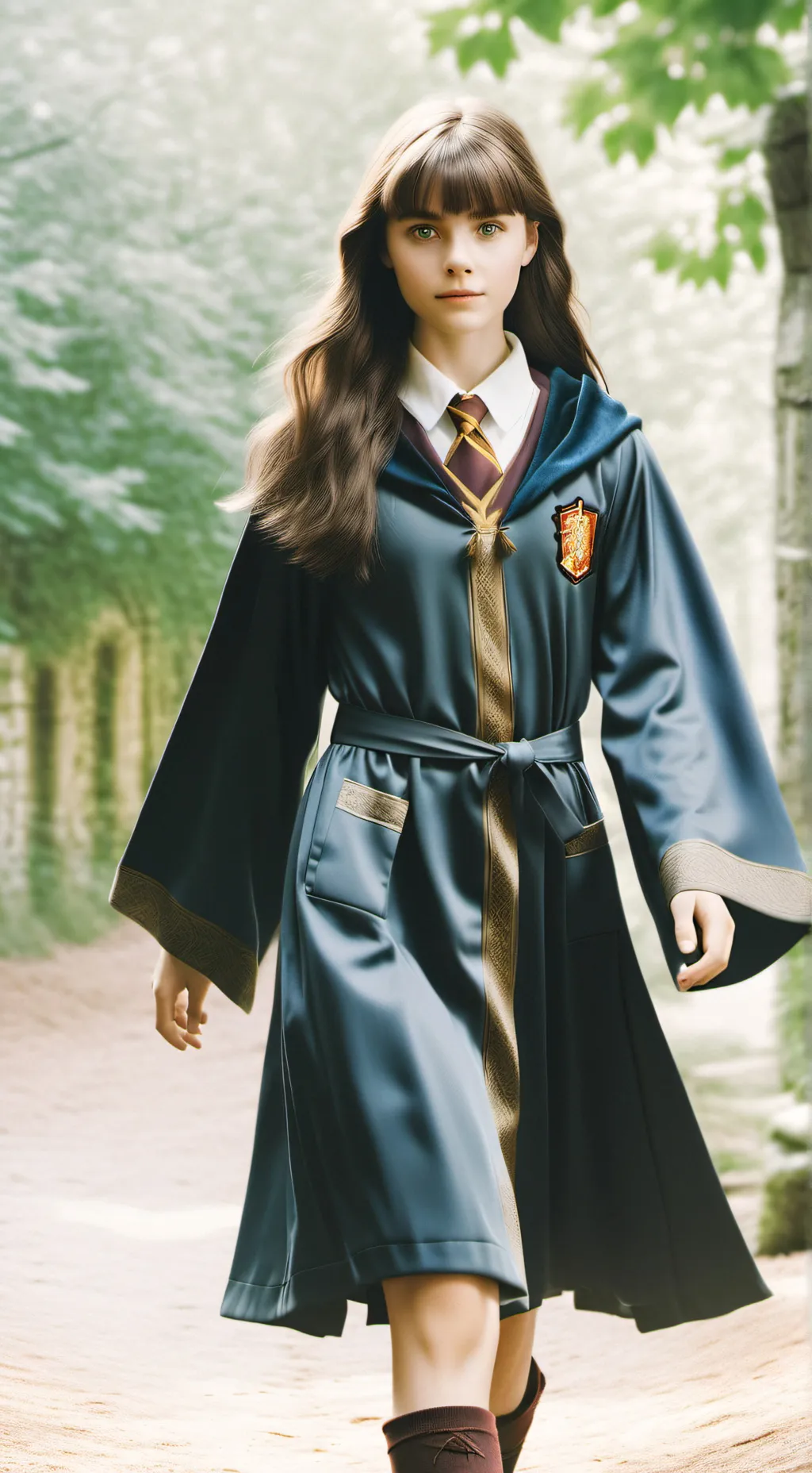 ai character: The goblet of fire background