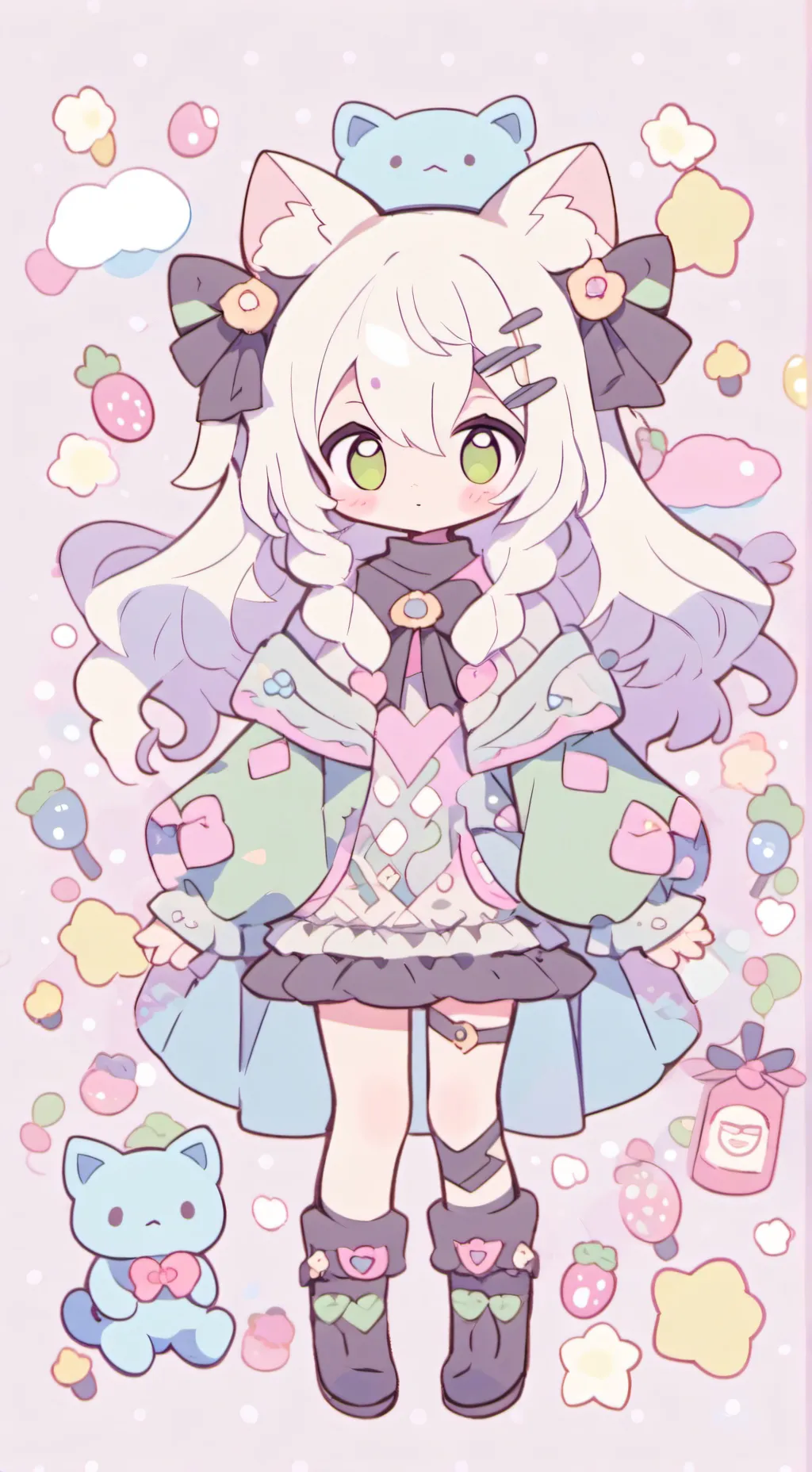 ai character: Lily background