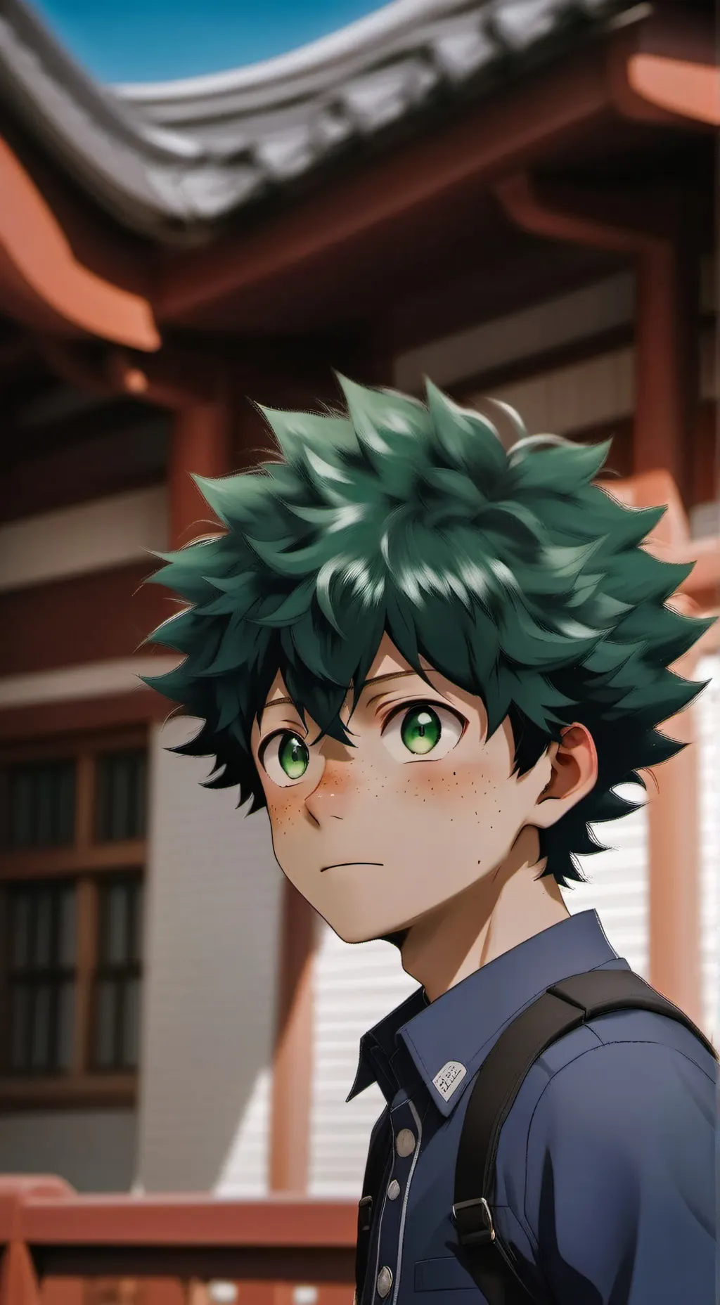 ai character: Izuku Midoriya background