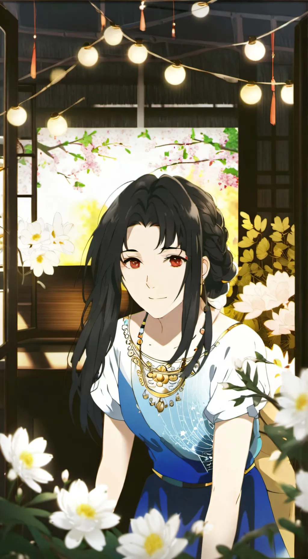 ai character: Lily background