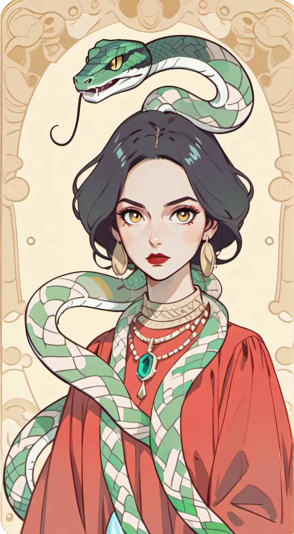 ai character: Эленализ background