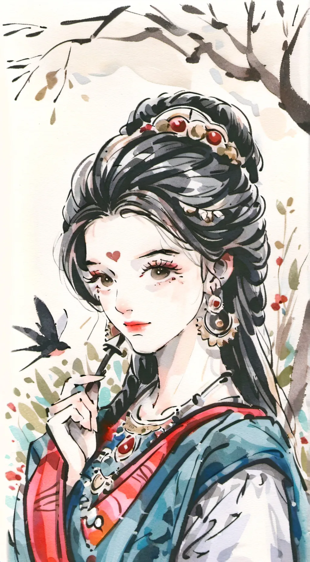 ai character: count to 20 background