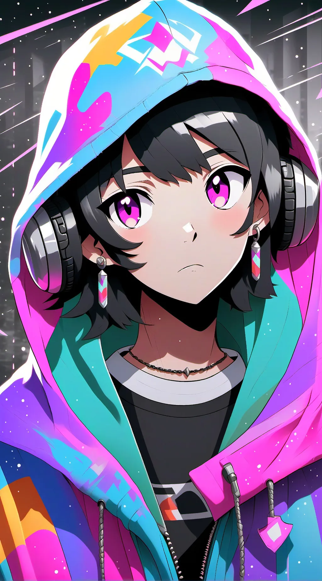 ai character: BE PREPARED!🥰 background
