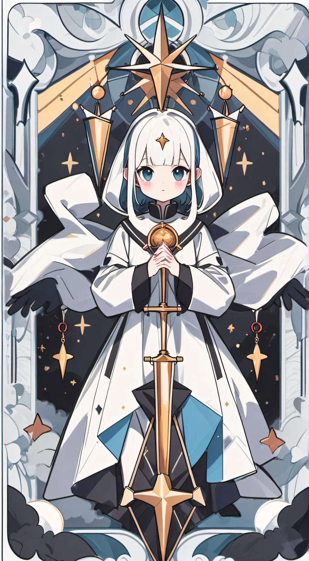 ai character: Muichiro as demon  background