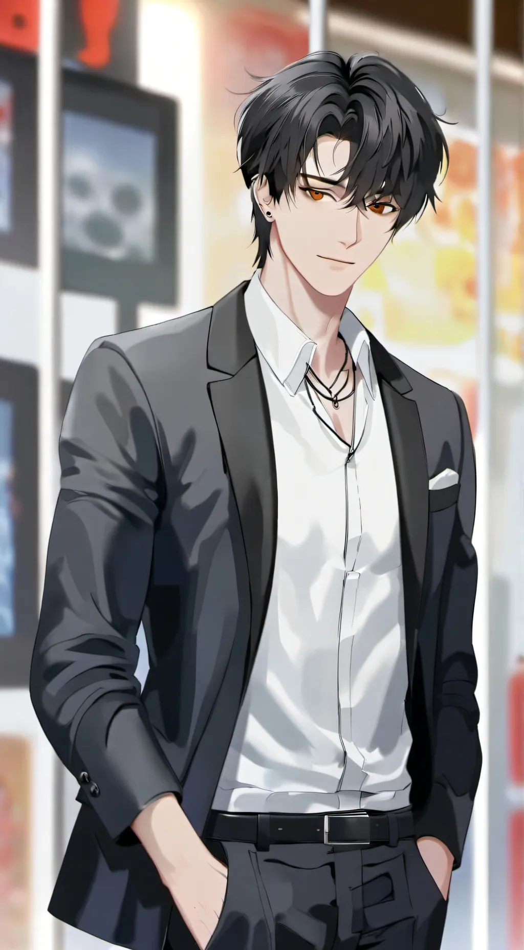 ai character: Paxton background