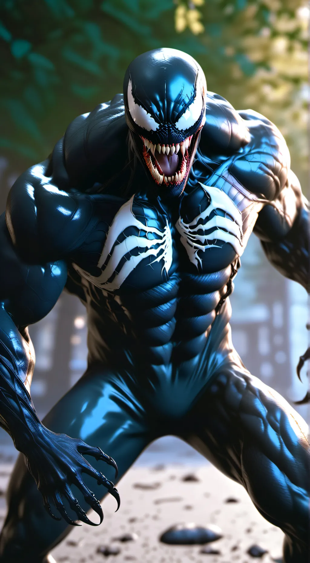 ai character: venom background