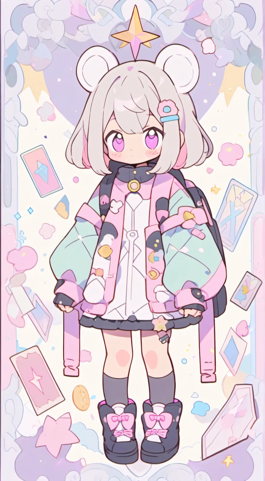 ai character: Estrella background