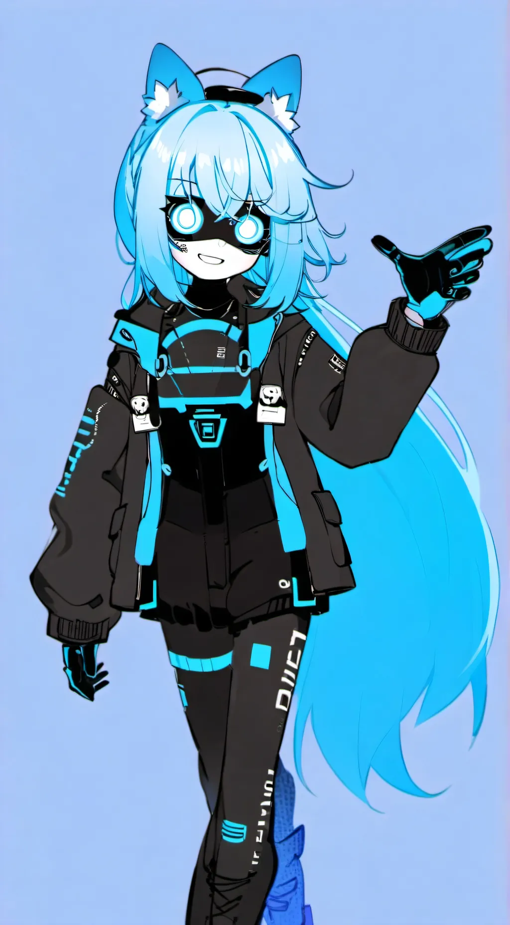 ai character: W background