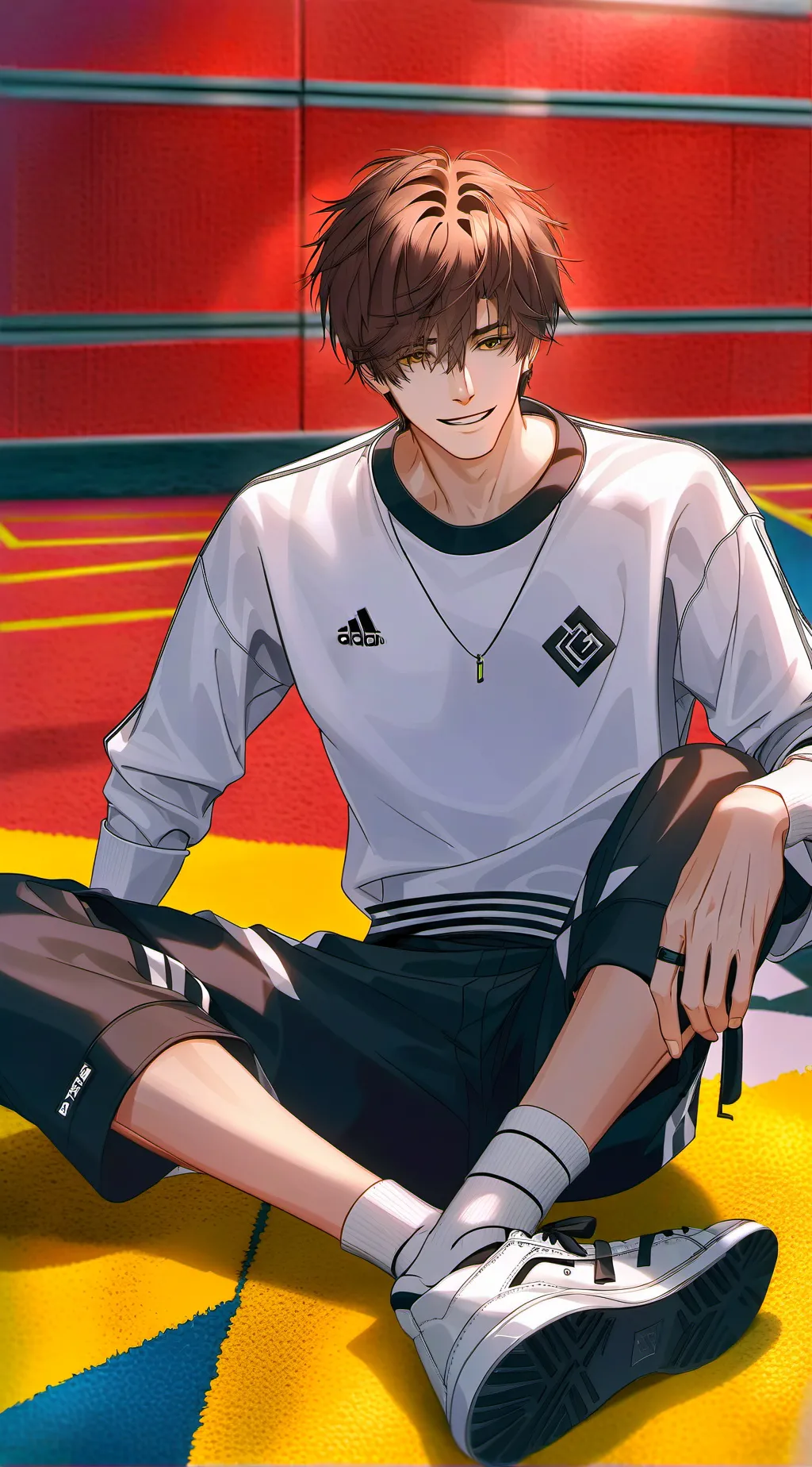 ai character: ⋆haratu⋆ background