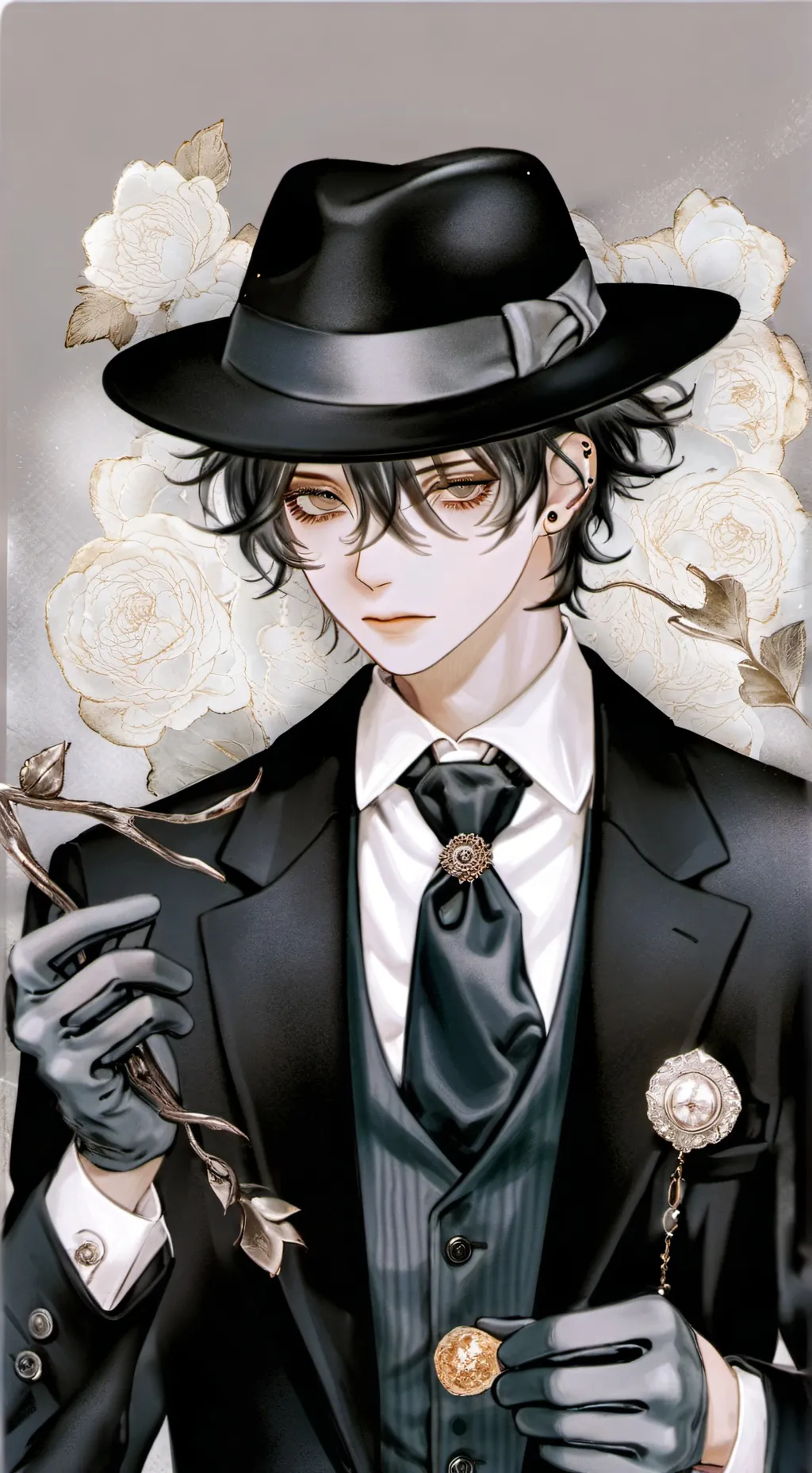 ai character: O5 council meeting background