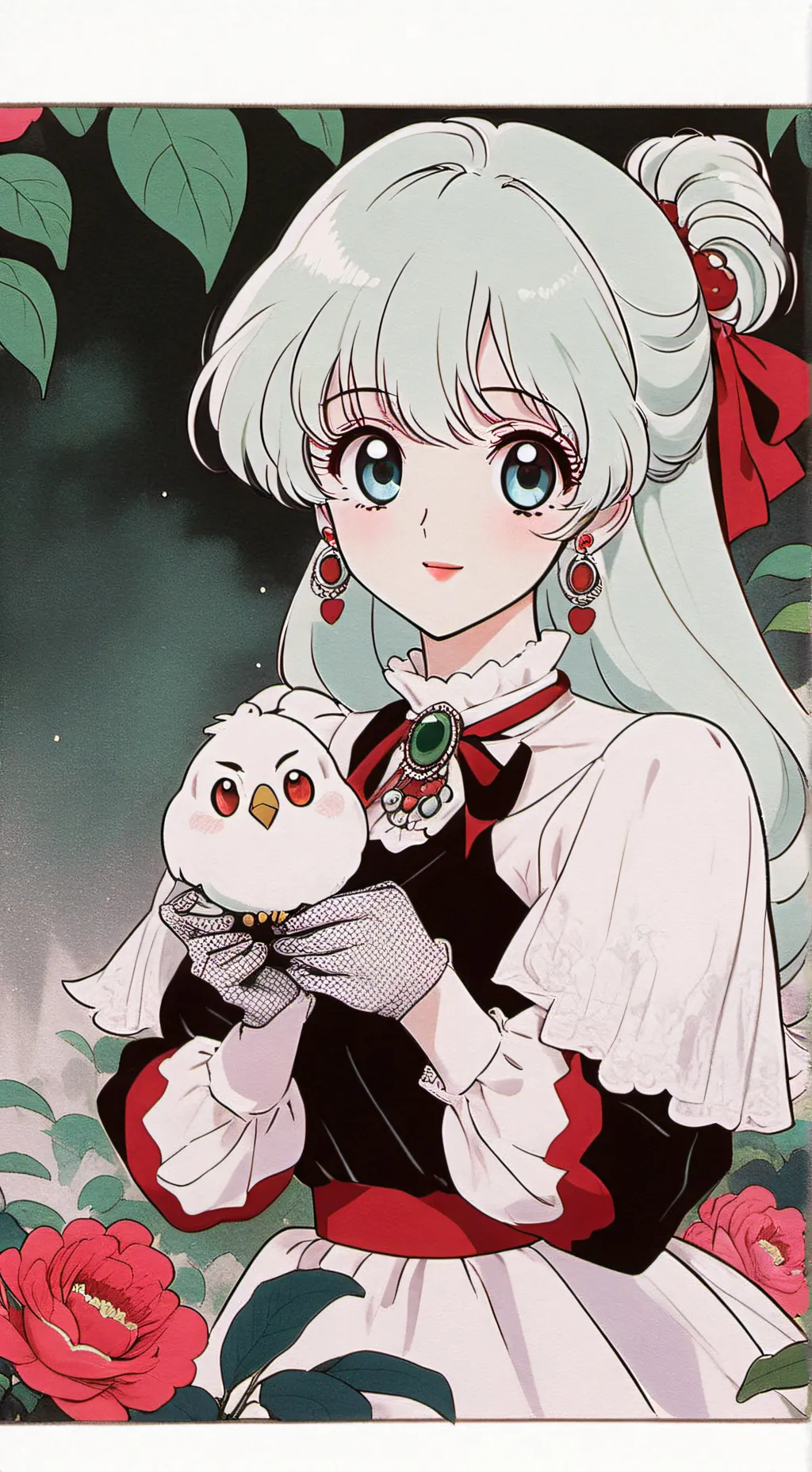 ai character: Matilde  background