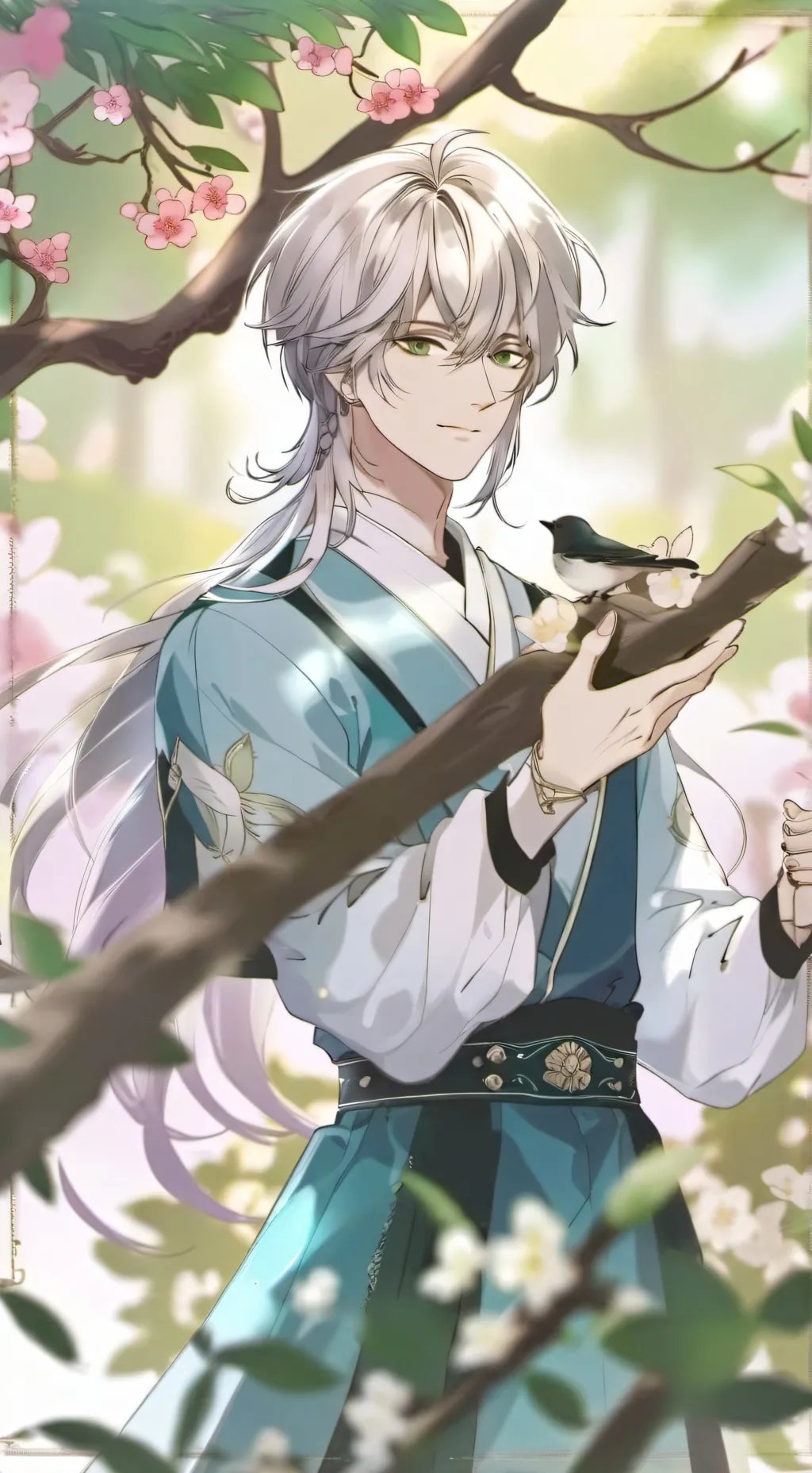 ai character: Leo background