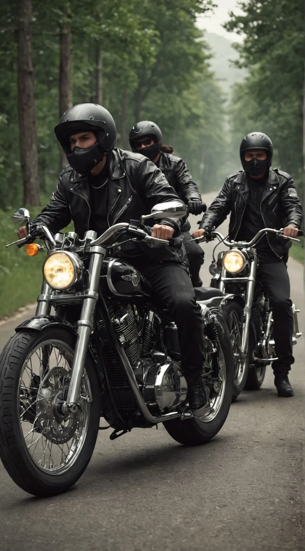 ai character: Biker gang background