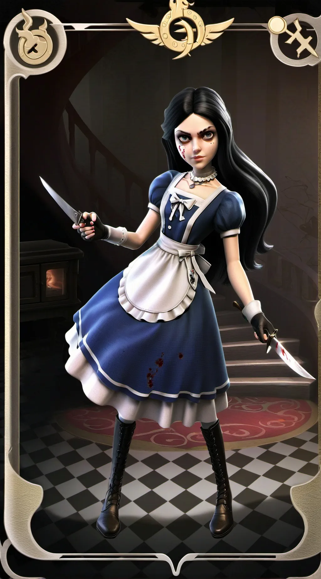 ai character: Алиса background