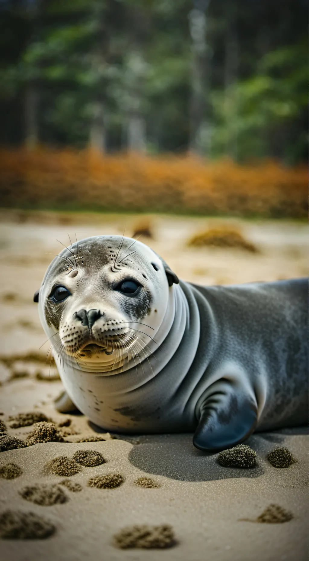 ai character: Seal Island! background