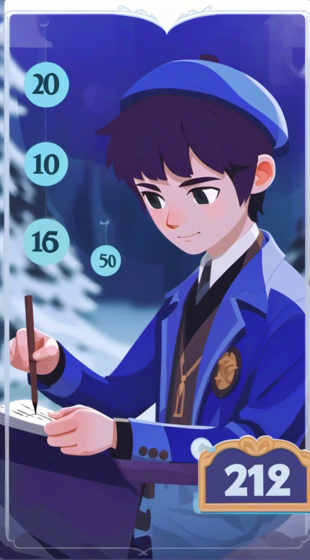 ai character: Mathematics background