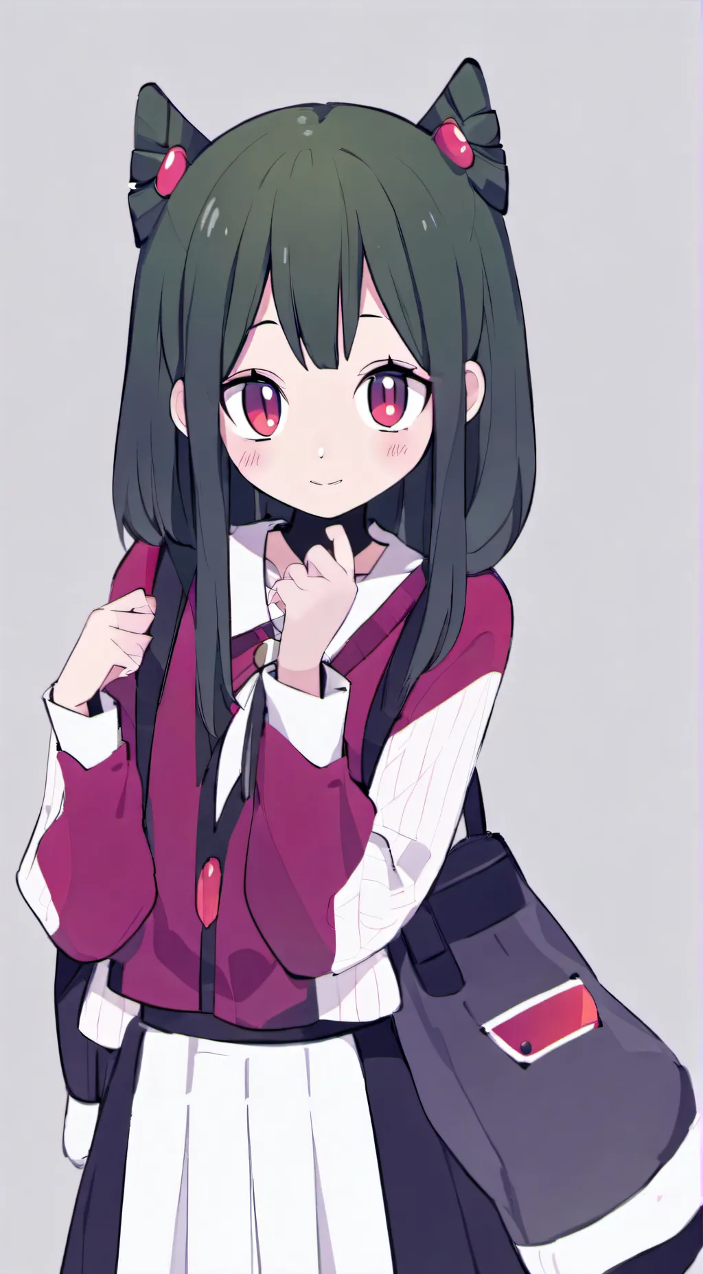 ai character: moonlight background