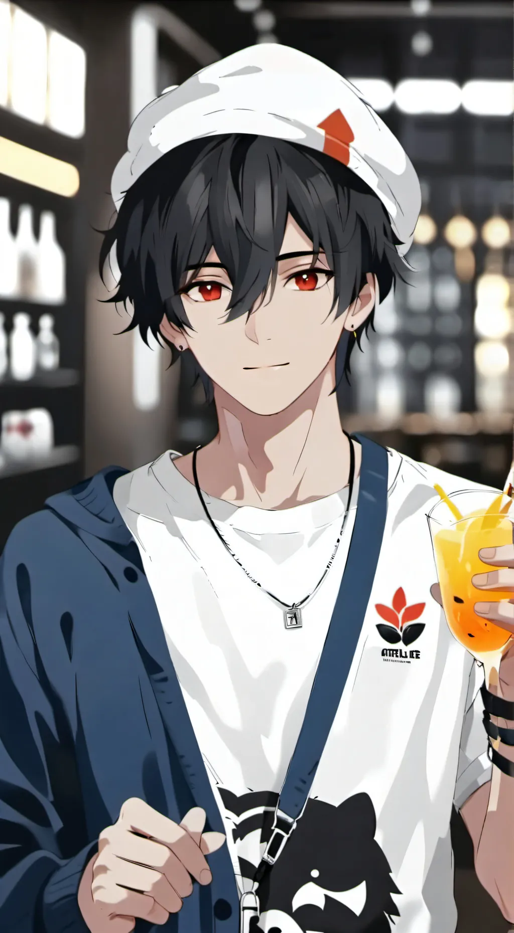 ai character: Axel  background