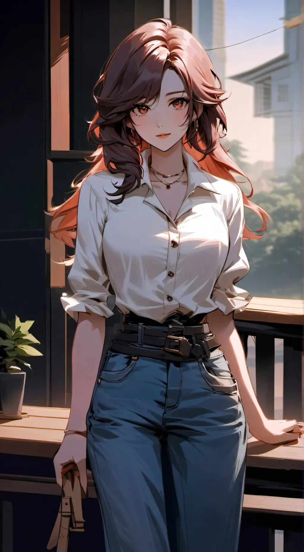ai character: Elara background