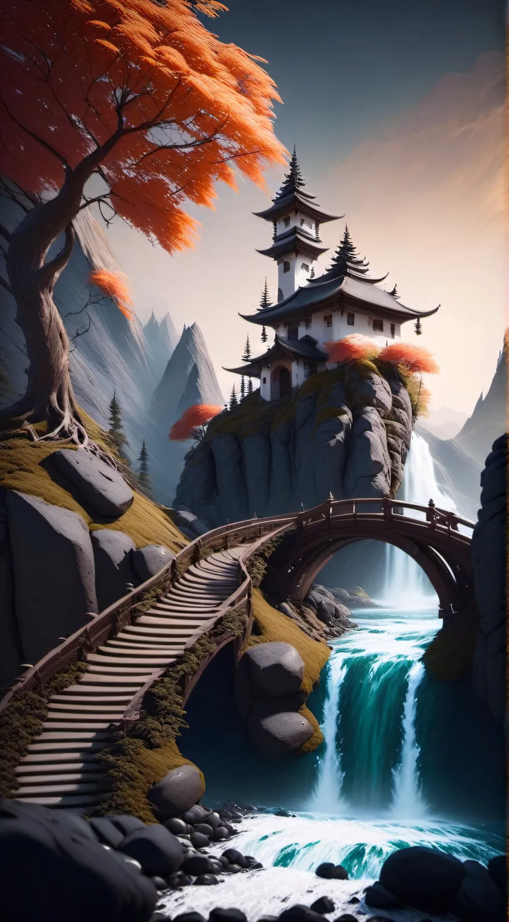 ai character: CH school🧐🏤📚🔔 background