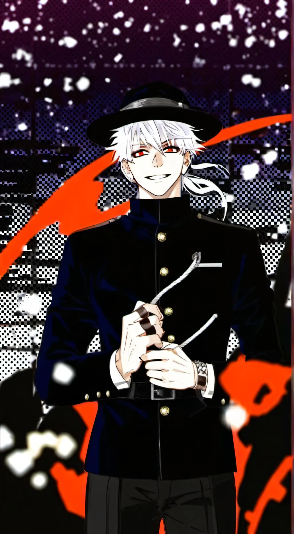 ai character: jutsukaisen x fpe  background