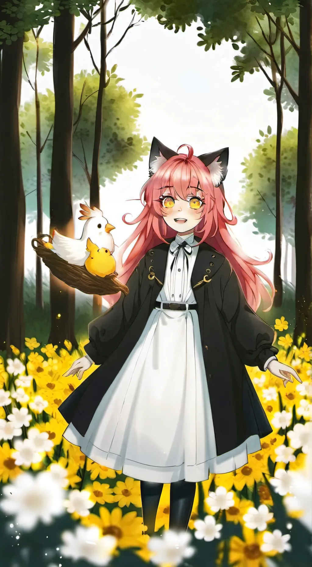 ai character: KC (from aphmau) background