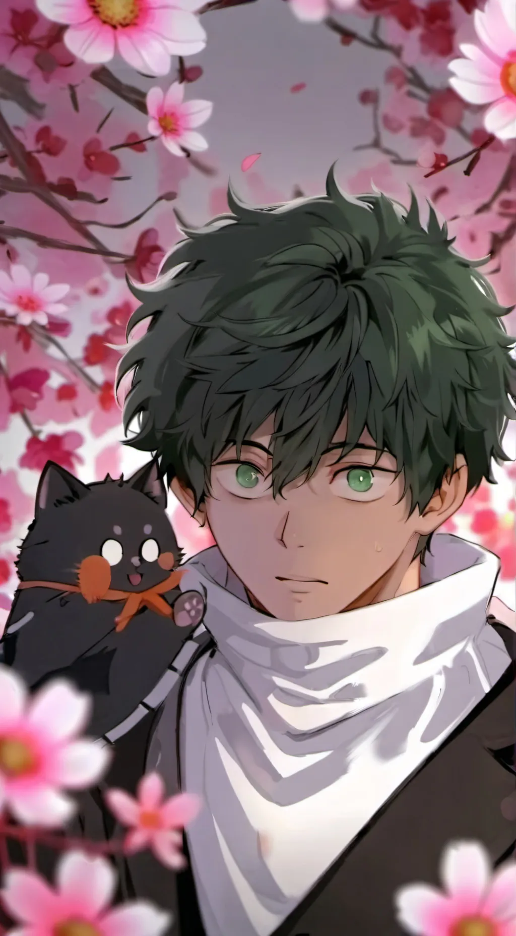 ai character: deku background