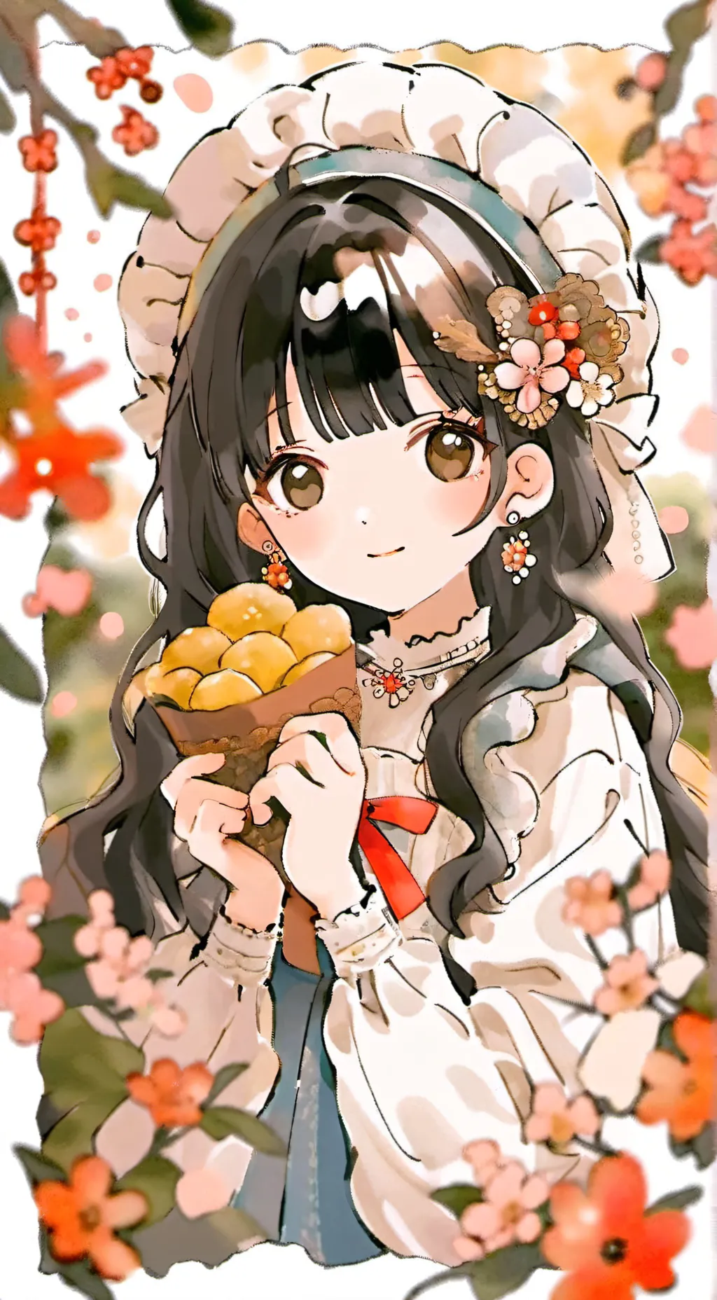 ai character: nose background