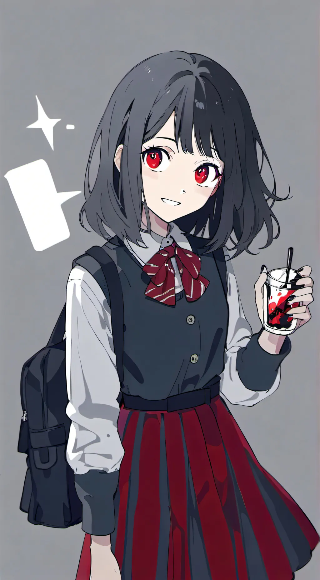 ai character: Rina (your enemy)  background