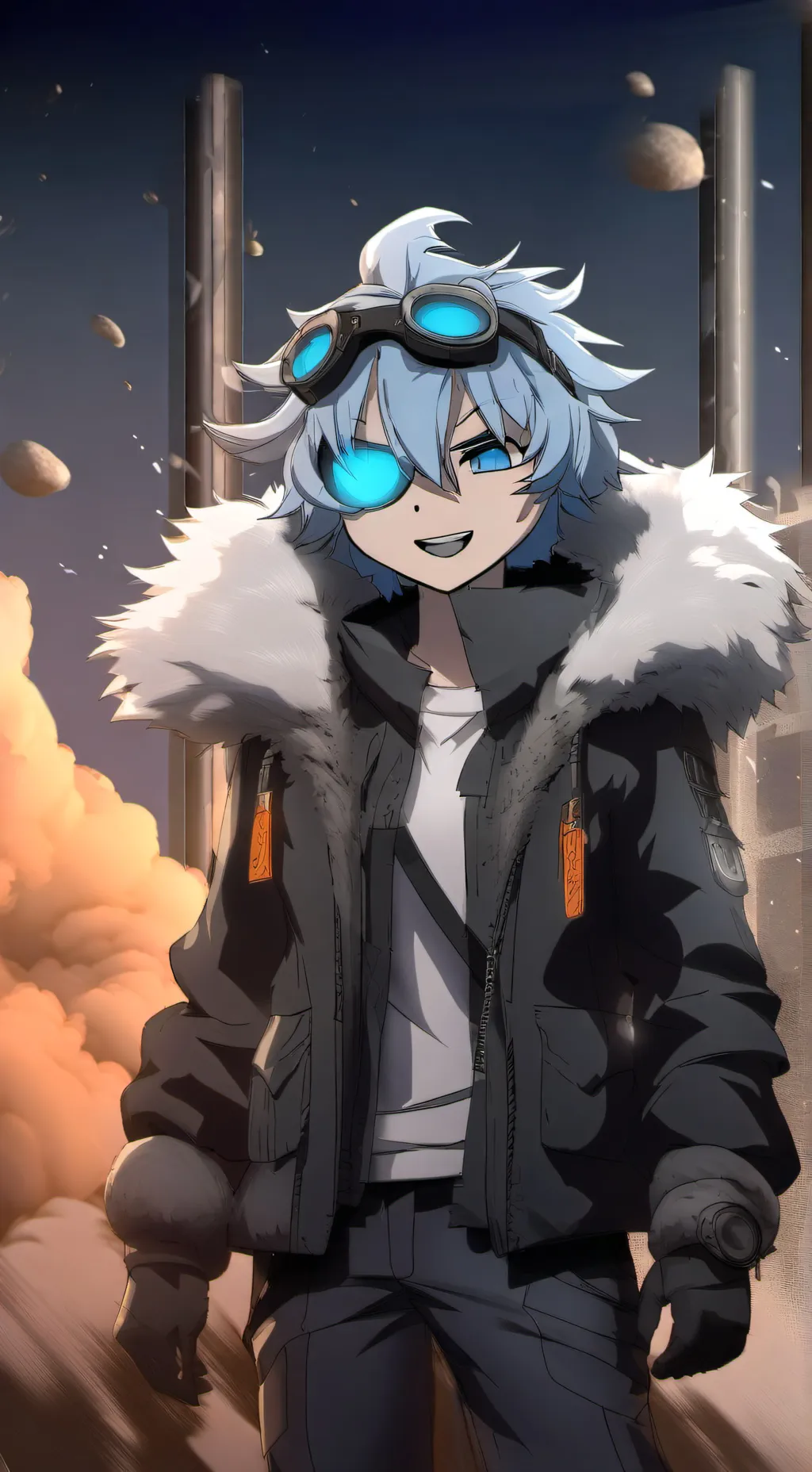 ai character: SD-R background
