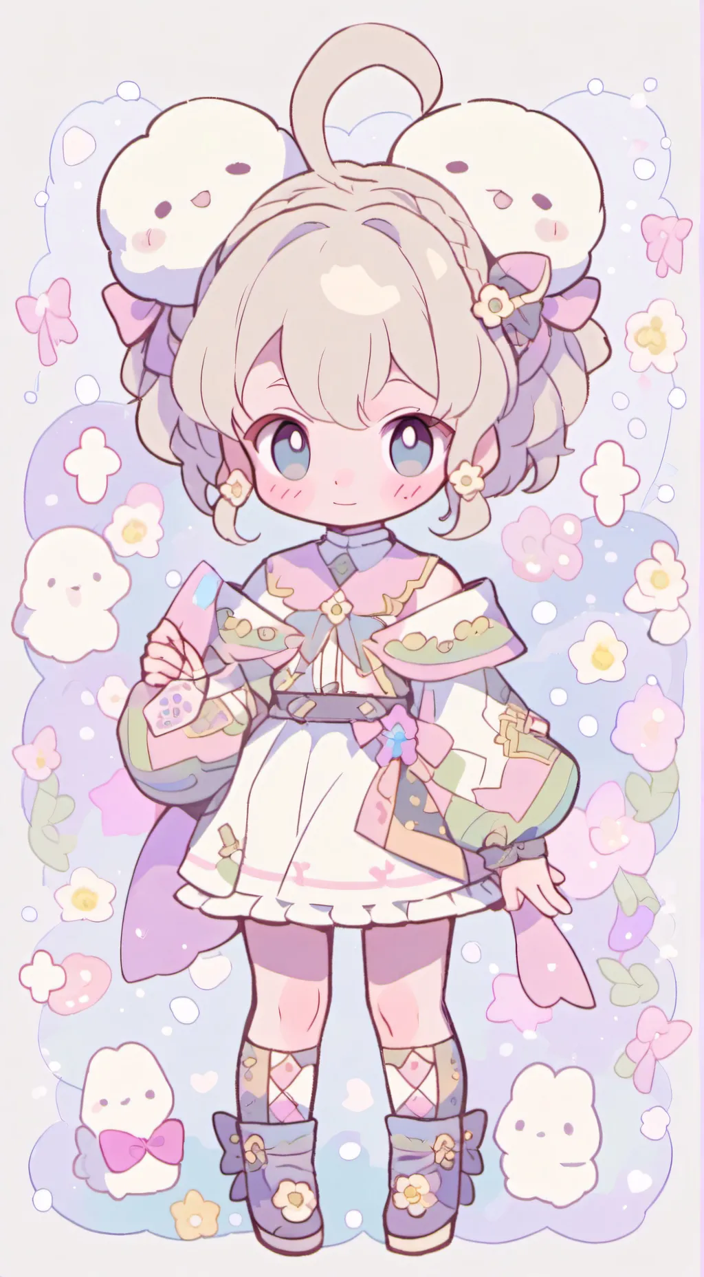 ai character: Julia Kati<3 background