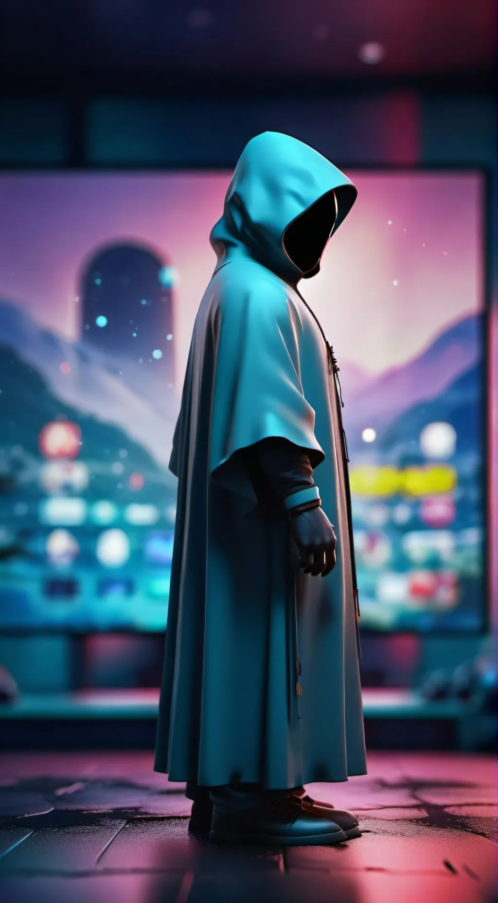 ai character: X.E.X infection  background