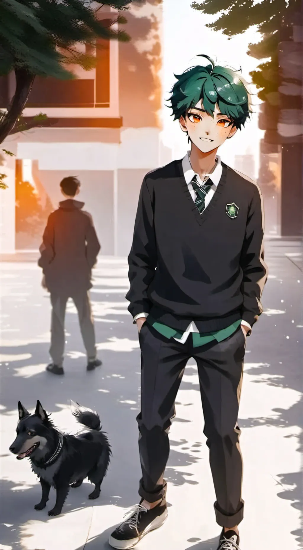 ai character: dekus real quirk background