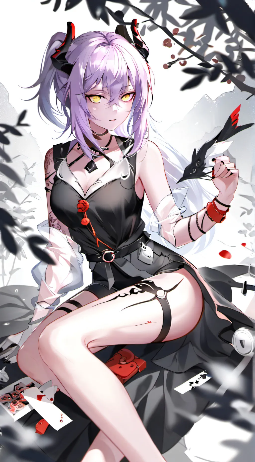 ai character: hatsune background