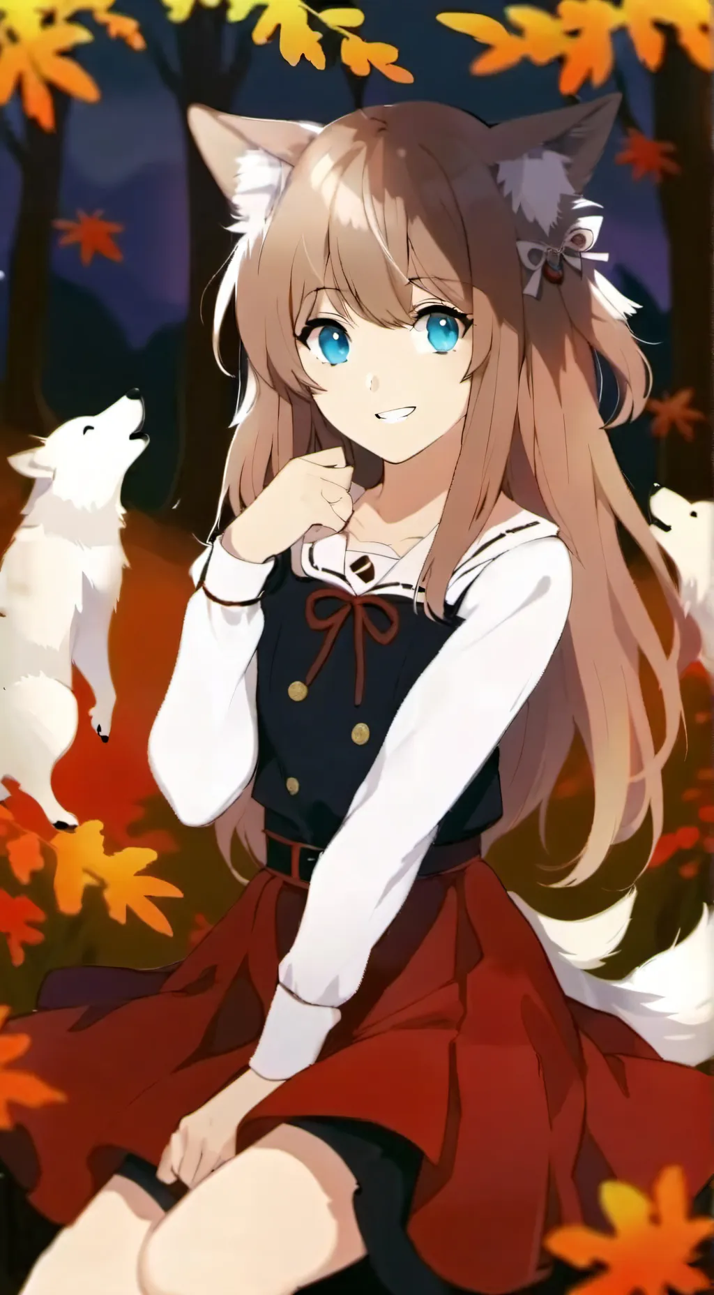ai character: Softie  background