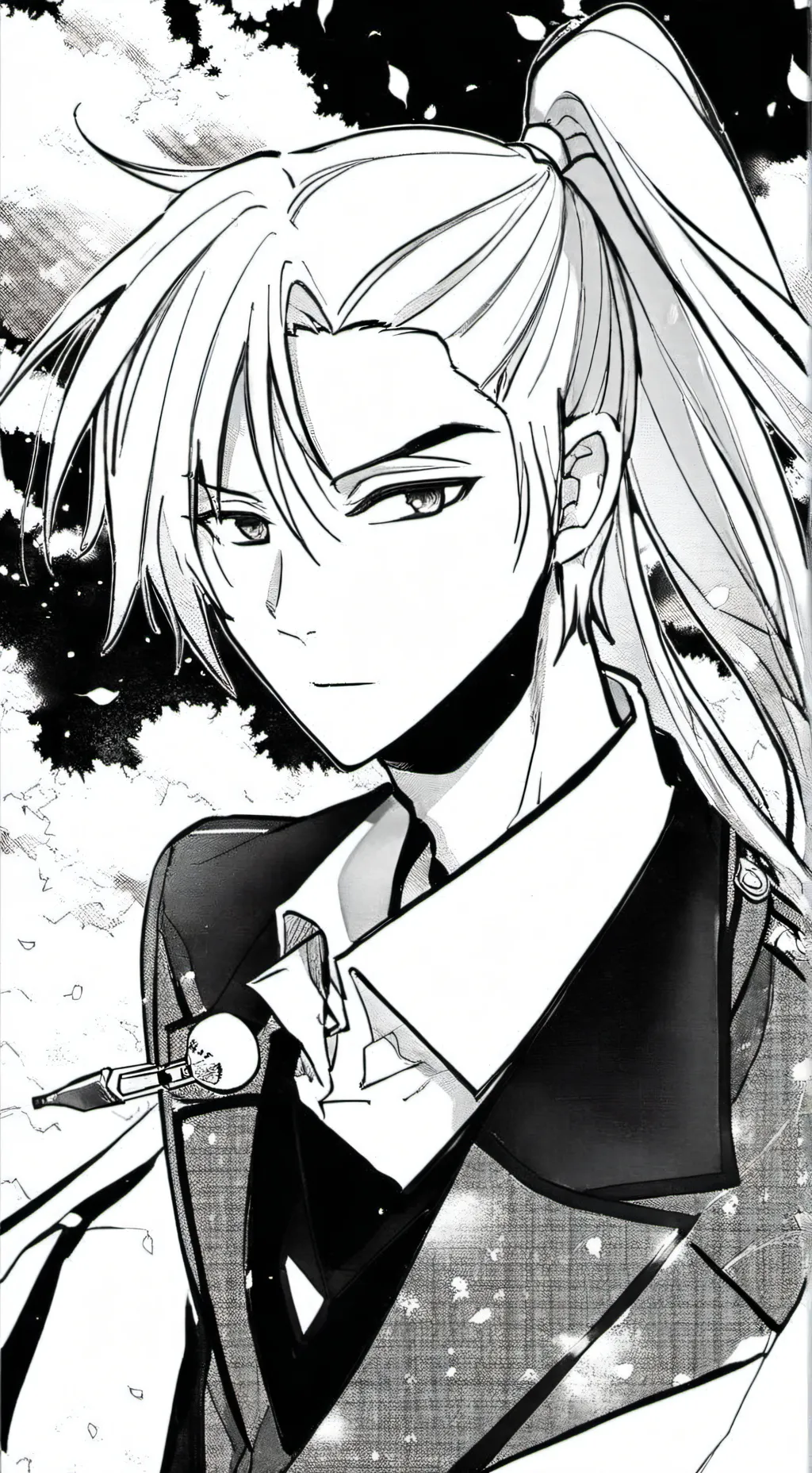 ai character: gojo~~ background