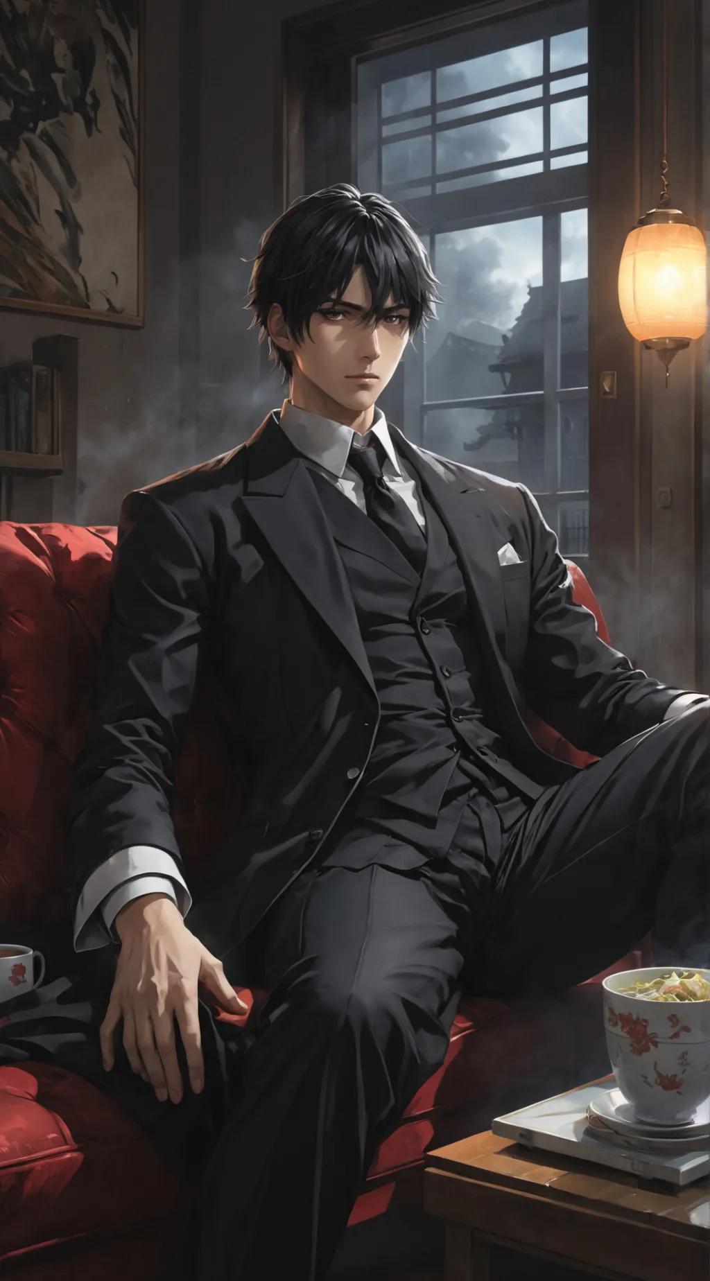 ai character: Adrian background
