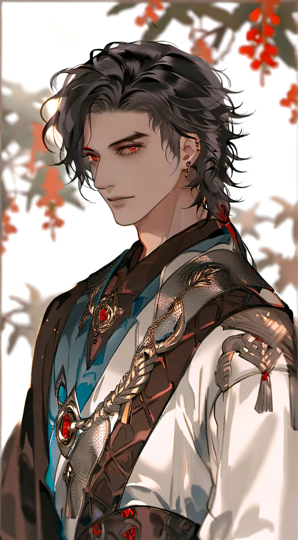 ai character: Lucca cassano background