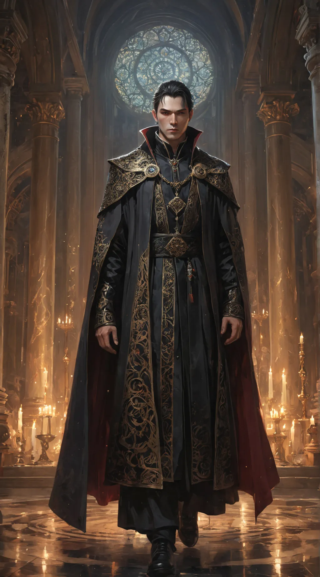 ai character: Lucien background