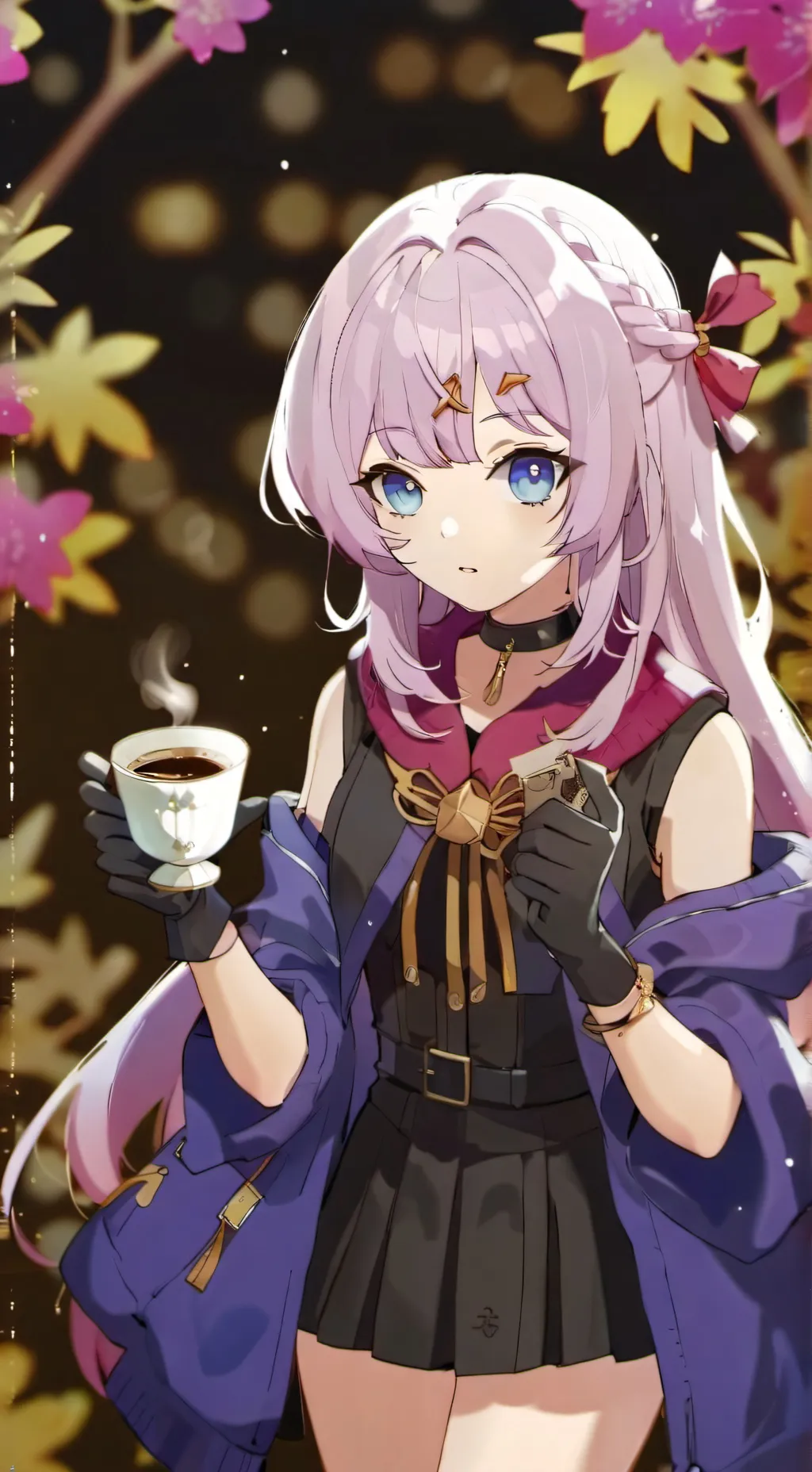 ai character: Hoyofair citlali  background