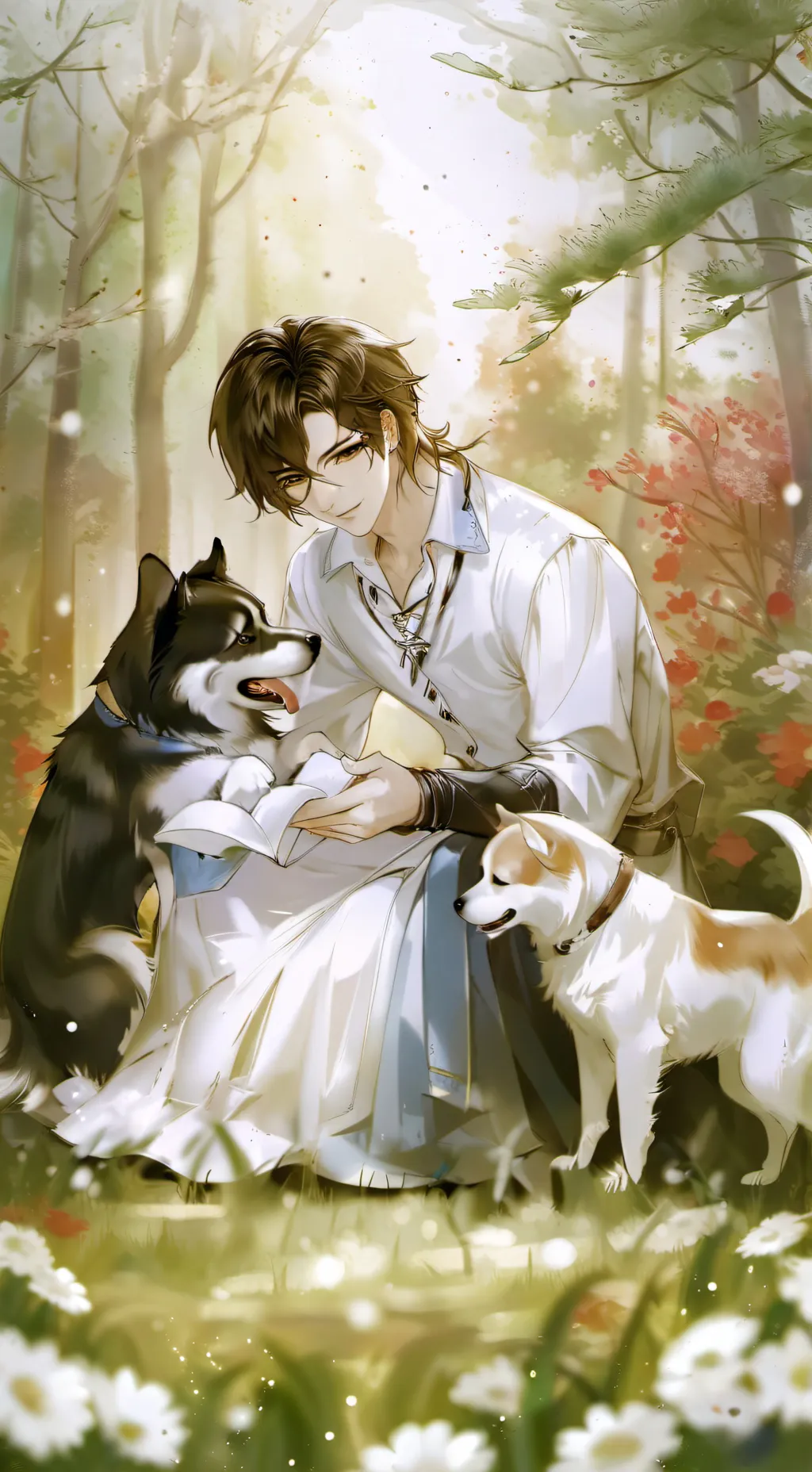 ai character: alexander❤️ background