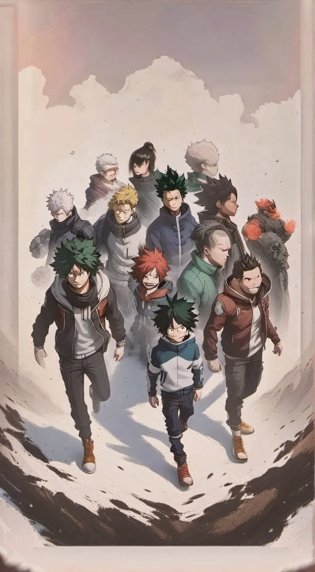 ai character: MHA crush background